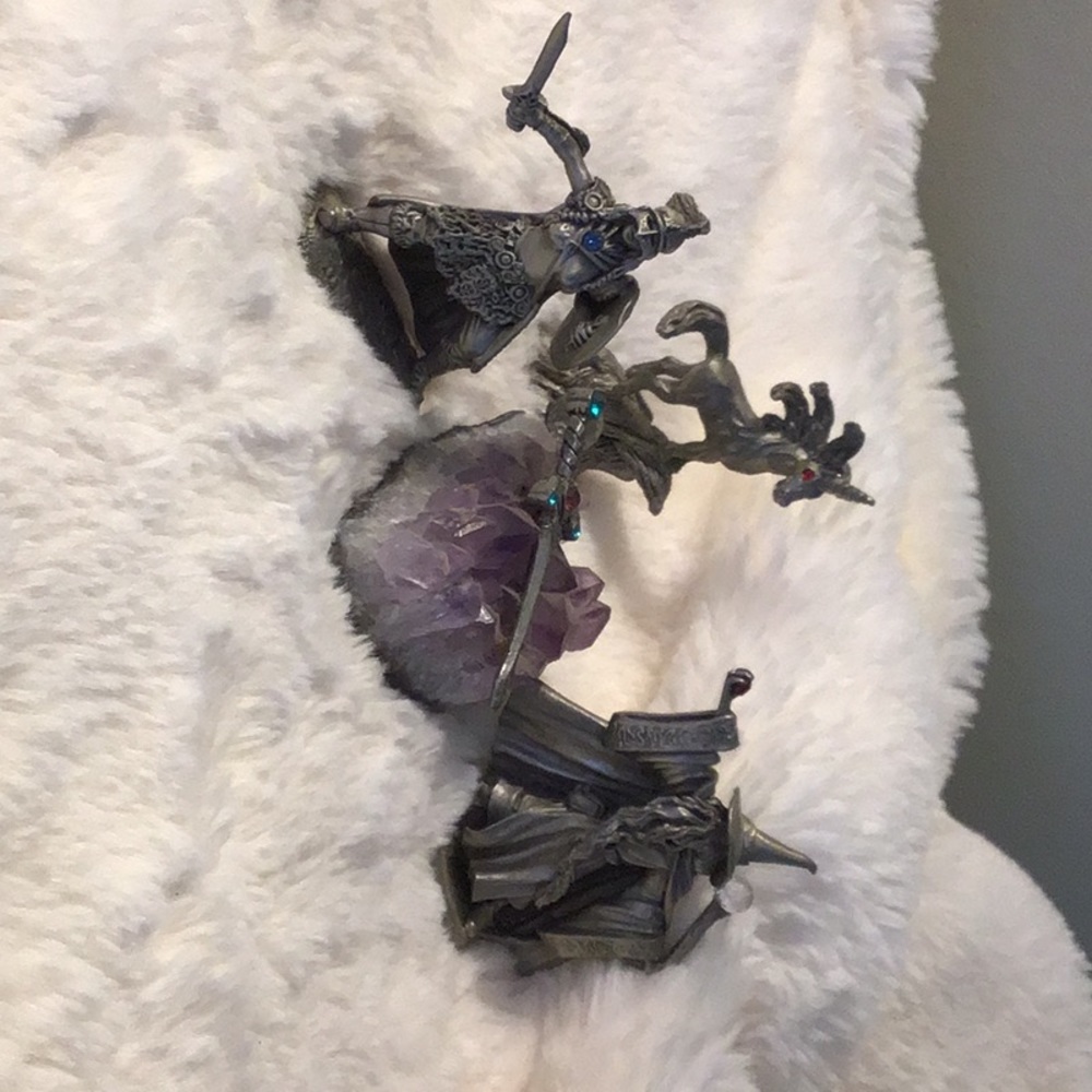 Pewter figurines